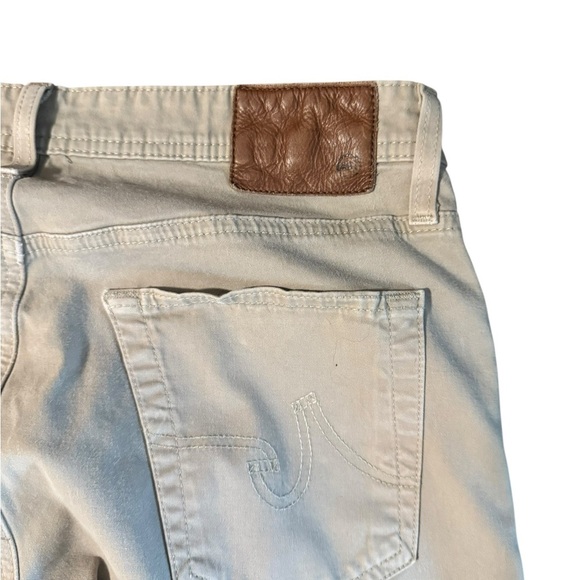 Adriano Goldschmied Beige Khaki Pants Men’s 32x34 The Graduate Tailored Leg Prep - Picture 8 of 13